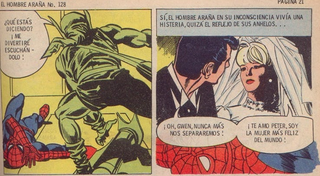 A stunned Spider-Man dreams of marrying Gwen Stacy.
